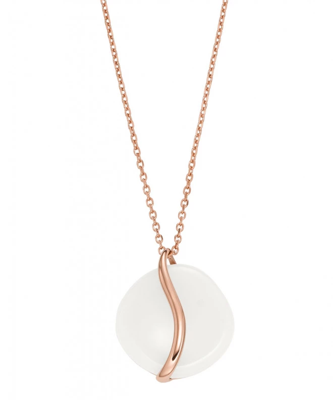 Naszyjnik Skagen Sea Glass White Pendant SKJ1813791