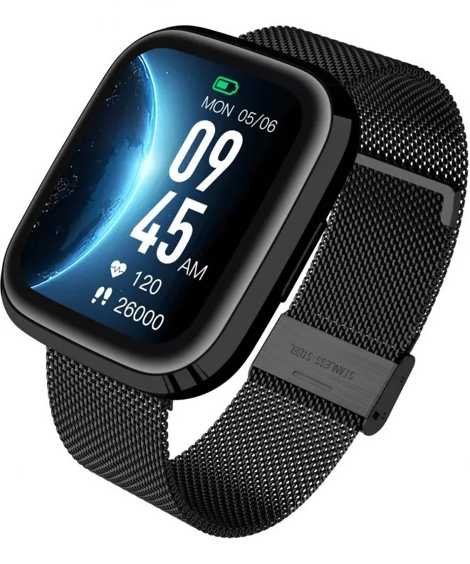 Smartwatch Garett GRC STYLE Black Steel 																		 5904238484845