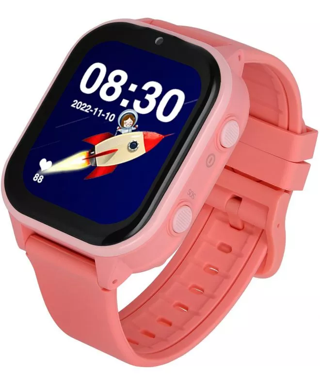 Smartwatch dziecięcy Garett Kids Sun Ultra 4G Pink 							 5904238484937