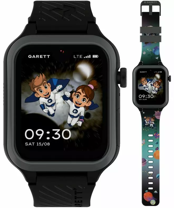 Smartwatch Garett Kids Essa AI 4G Czarny SET 5904238487266