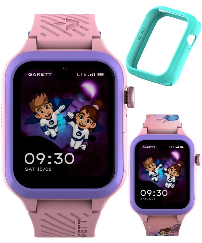 Smartwatch Garett Kids Essa Go 2 AI 4G Różowy 5904238487334