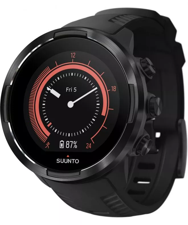 Smartwatch Suunto 9 Baro All Black Wrist HR GPS Outlet SS050019000-WYP222355