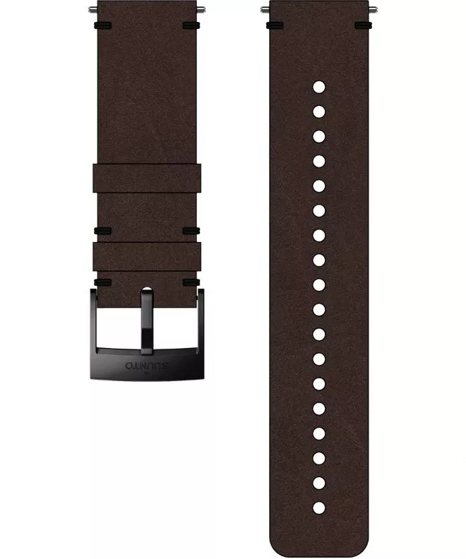 Pasek Suunto Urban 2 Leather Strap Brown Black Size M 24 mm SS050232000