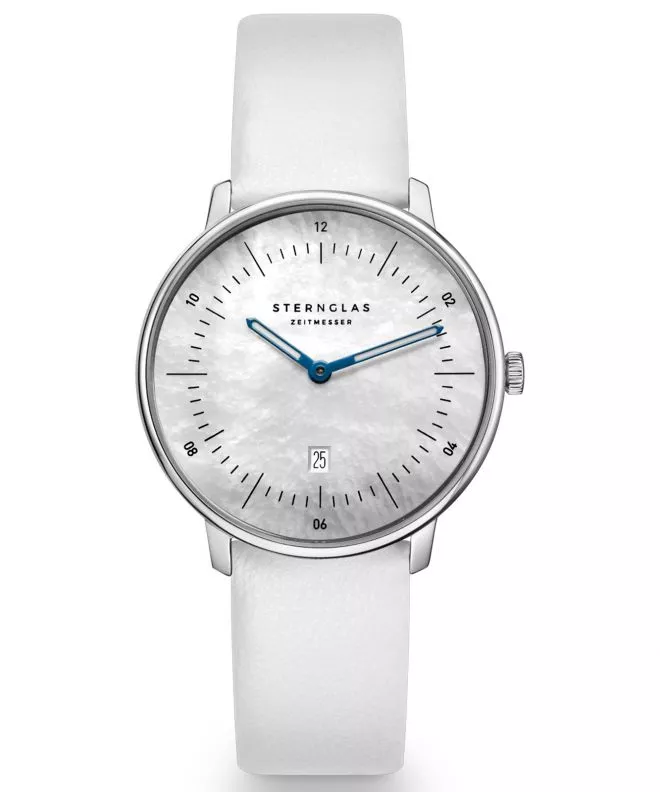 Zegarek damski Sternglas Naos XS Edition Mother Of Pearl S01-NDP01-KL12