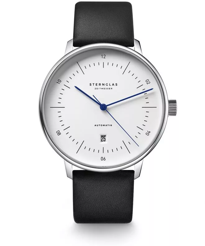 Zegarek męski Sternglas Naos XL Automatic White S02-NX01-PR07