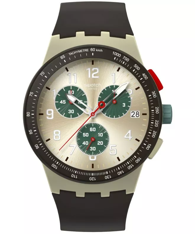 Zegarek Swatch Obsidian Ink Chronograph SUST402