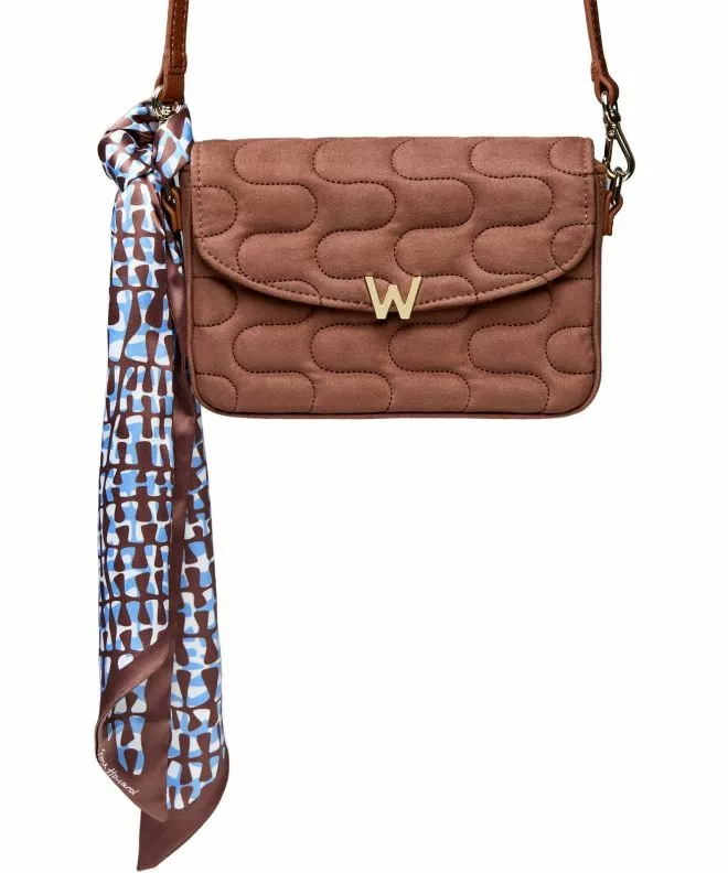 Torebka crossbody Wolf Mimi Swirl Nutshell Brown 769306