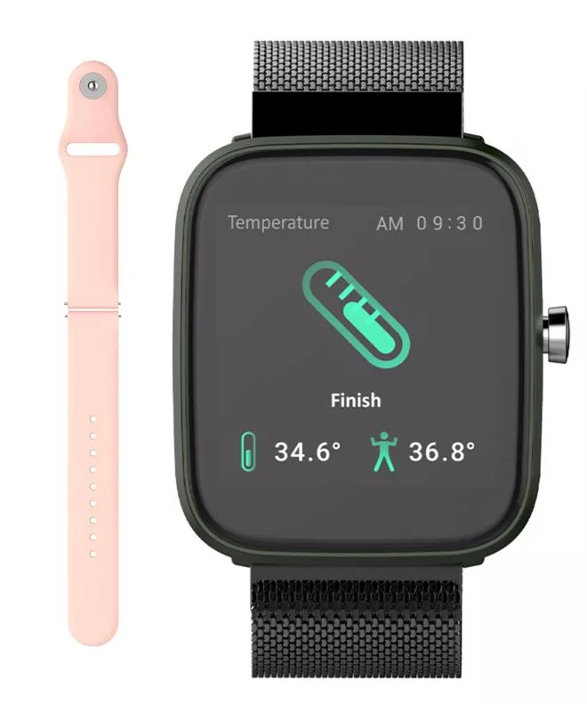 Smartwatch damski Vector Smart Classic Mesh + Pasek Vector Smart VCTR-33-03BKG