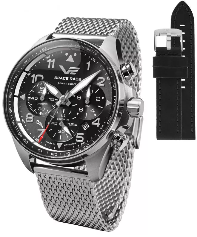 Zegarek męski Vostok Europe Space Race Chrono Limited Edition + pasek Vostok 6S20-325A741-04432