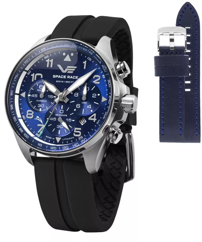 Zegarek męski Vostok Europe Space Race Chrono Limited Edition + pasek Vostok 6S20-325A742-02940