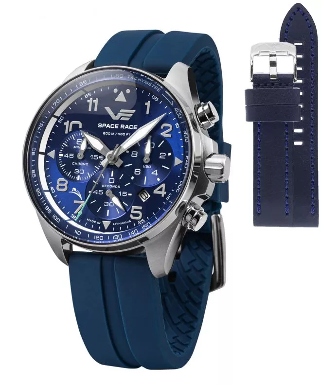 Zegarek męski Vostok Europe Space Race Chrono Limited Edition + pasek Vostok 6S20-325A742-47132