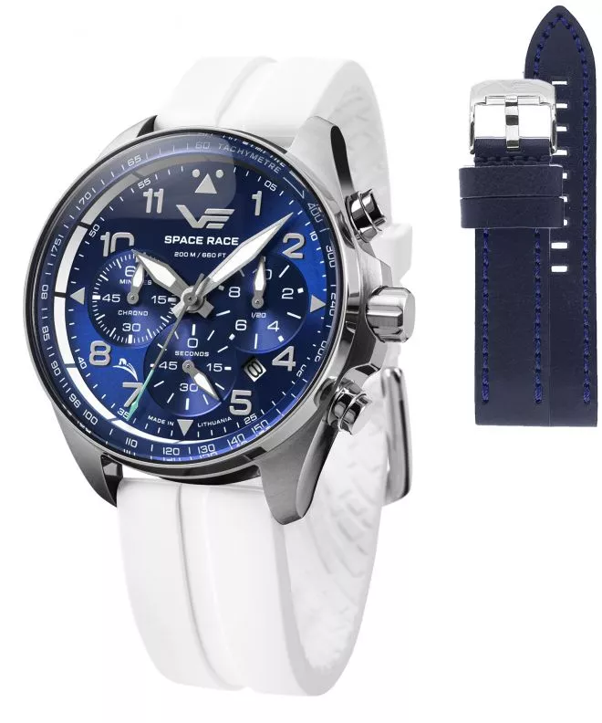 Zegarek męski Vostok Europe Space Race Chrono Limited Edition + pasek Vostok 6S20-325A742-58718