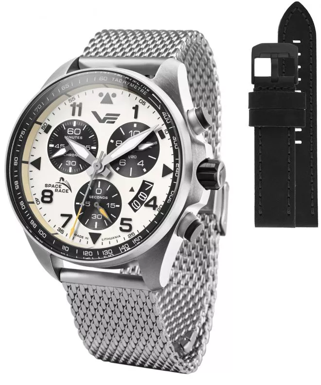 Zegarek męski Vostok Europe Space Race Chrono Limited Edition + pasek Vostok 6S30-325A743-03701