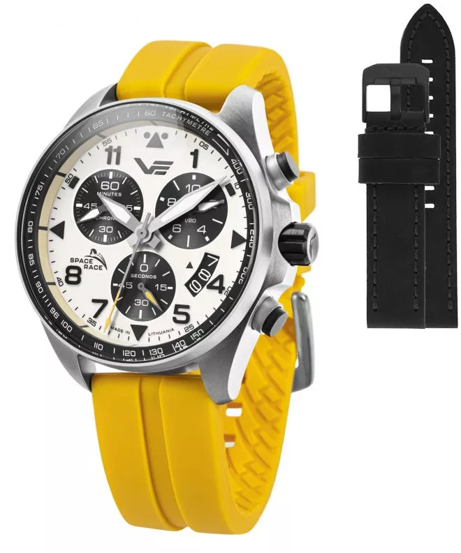 Zegarek męski Vostok Europe Space Race Chrono Limited Edition + pasek Vostok 6S30-325A743-45343