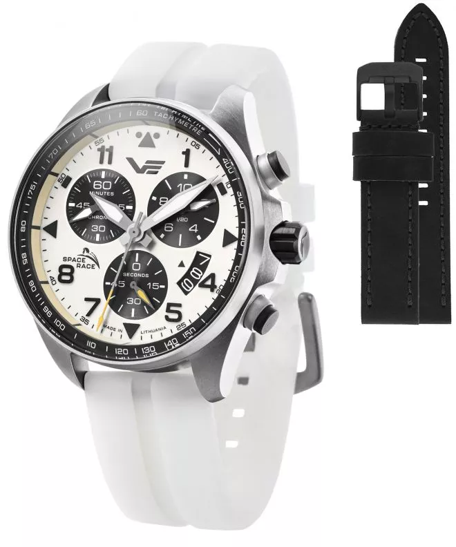 Zegarek męski Vostok Europe Space Race Chrono Limited Edition + pasek Vostok 6S30-325A743-58718