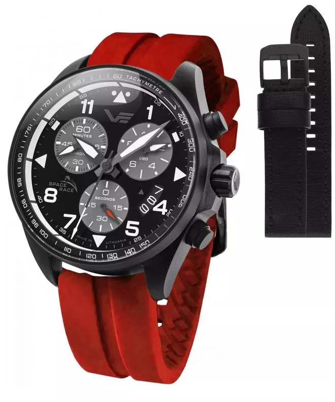 Zegarek męski Vostok Europe Space Race Chrono Limited Edition + pasek Vostok 6S30-325C744-07419