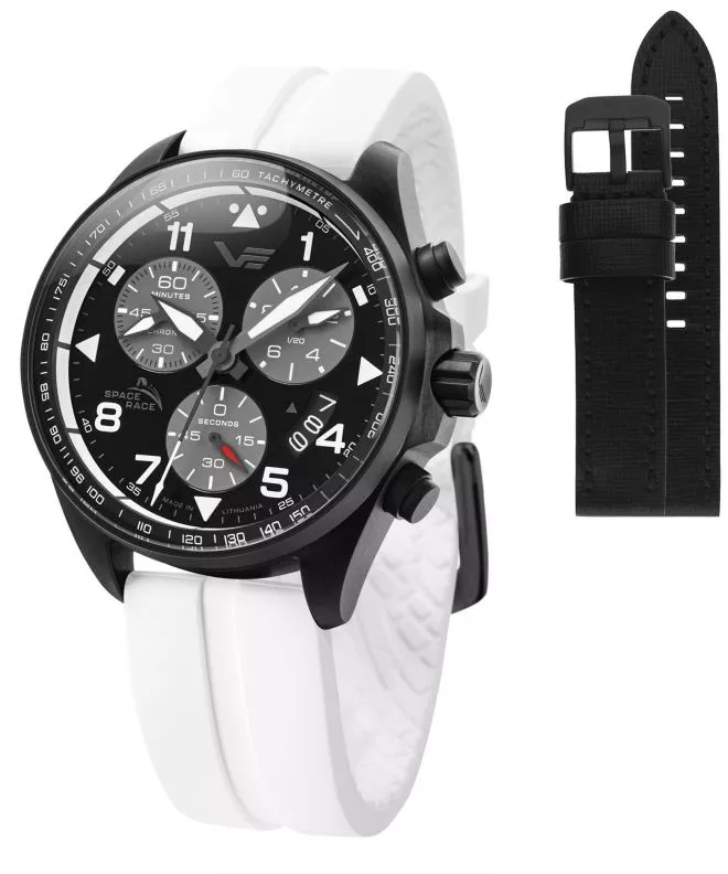 Zegarek męski Vostok Europe Space Race Chrono Limited Edition + pasek Vostok 6S30-325C744-58695