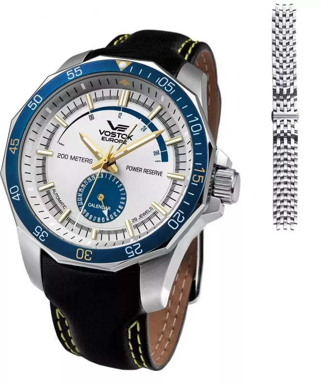 Zegarek męski Vostok Europe Rocket N1 Automatic + paski Vostok NE57-225A562B-32282