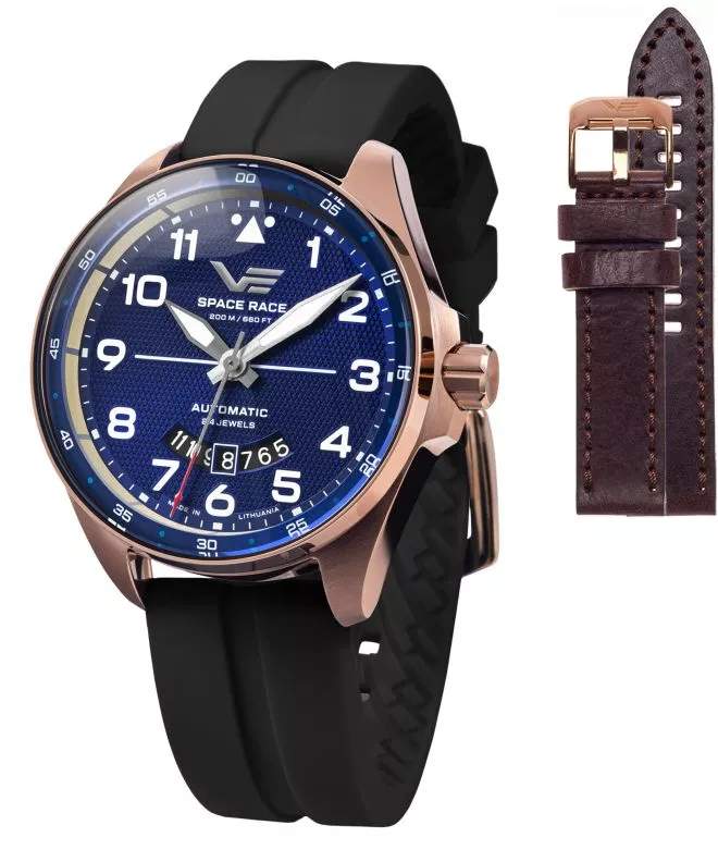 Zegarek męski Vostok Europe Space Race Automatic Limited Edition + pasek Vostok NH35A-325B746-07372