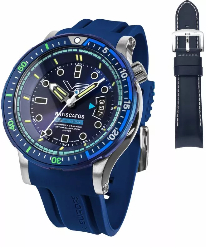 Zegarek męski Vostok Europe Batiscafos SET + pasek Vostok NH35A-511E768-66065