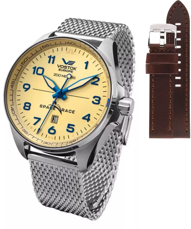 Zegarek męski Vostok Europe Space Race Automatic Limited Edition + pasek Vostok YN55-325A663-4432