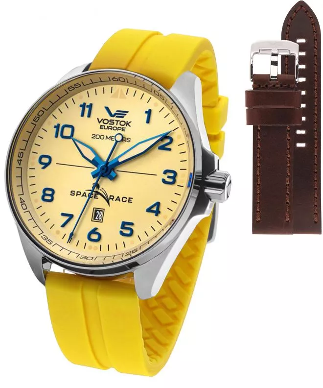 Zegarek męski Vostok Europe Space Race Automatic Limited Edition + pasek Vostok YN55-325A663-45343