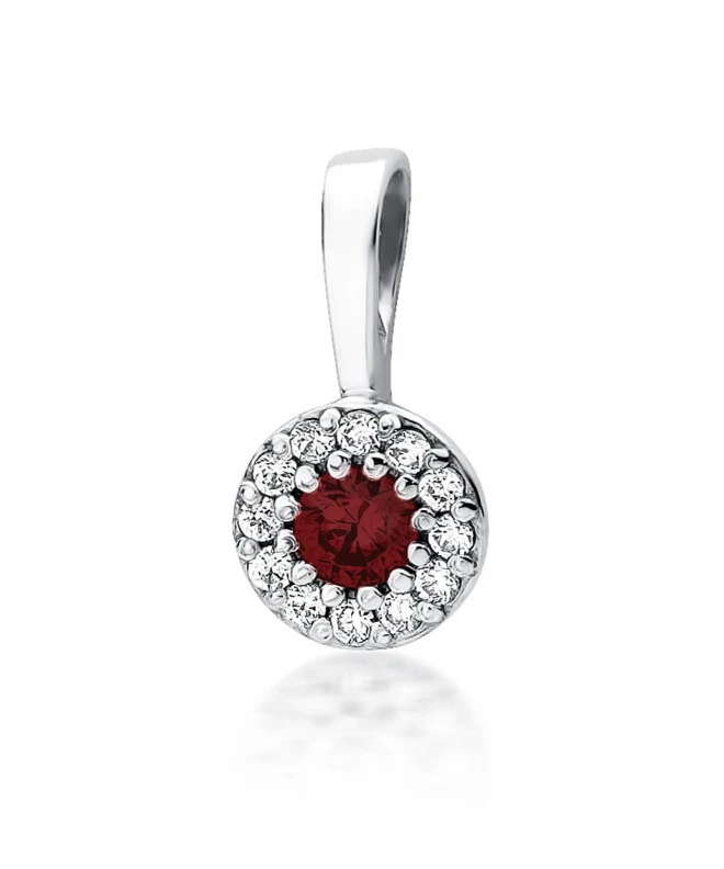 Zawieszka Bonore ze Złota próby 585 z rubinem 0,15 ct 173703