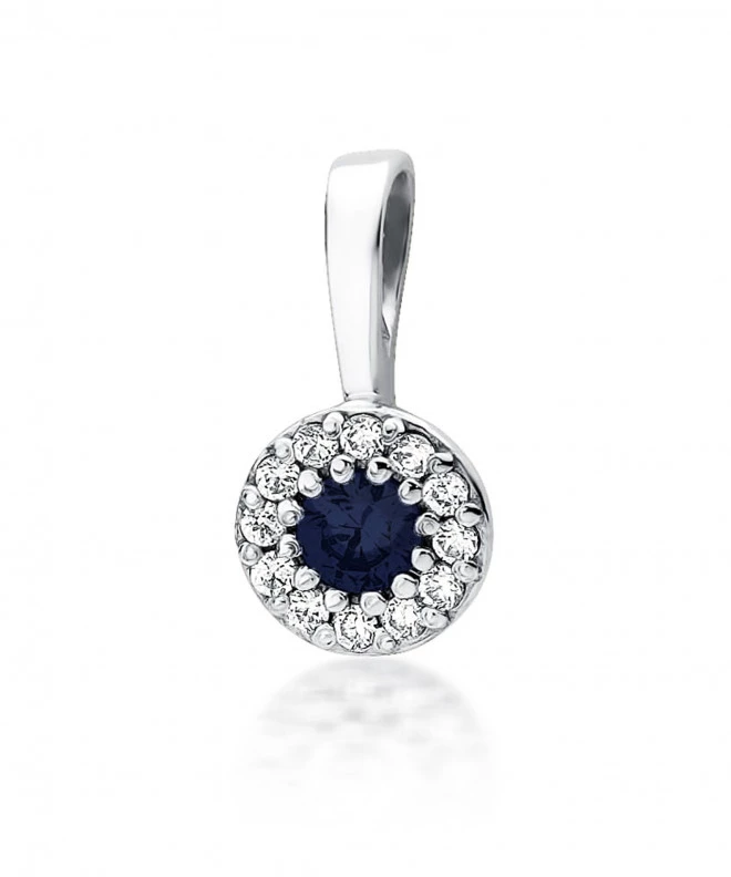 Zawieszka Bonore ze Złota próby 585 z szafirem 0,15 ct 173705