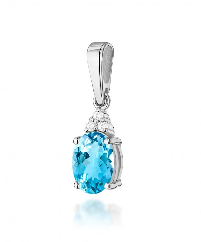 Zawieszka Bonore ze Złota próby 585 z topazem 0,9 ct 173746