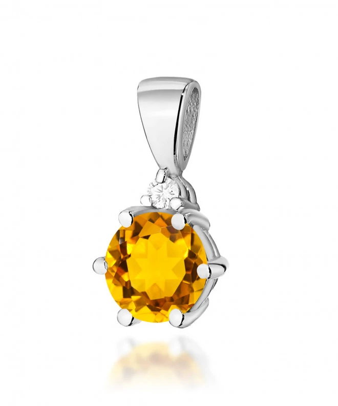 Zawieszka Bonore ze Złota próby 585 z cytrynem 0,5 ct 173763
