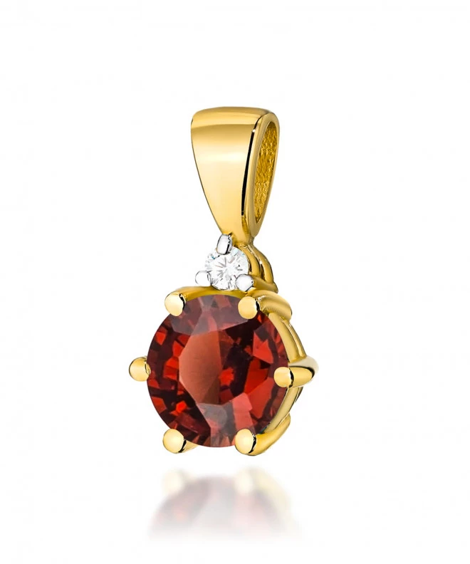 Zawieszka Bonore ze Złota próby 585 z granatem 0,6 ct 173765