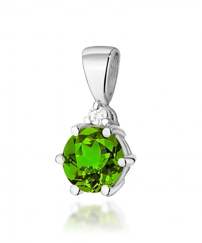 Zawieszka Bonore ze Złota próby 585 z oliwinem 0,6 ct 173769