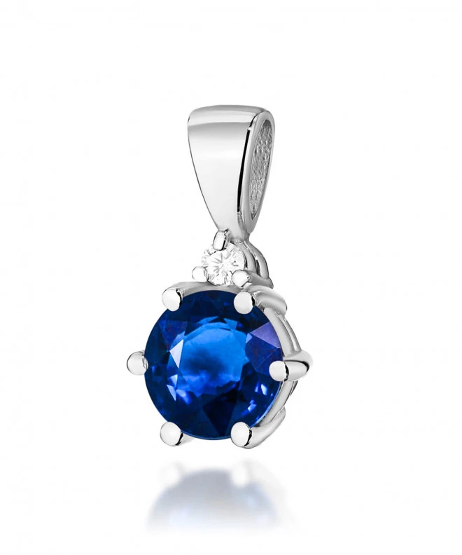 Zawieszka Bonore ze Złota próby 585 z szafirem 0,5 ct 173775