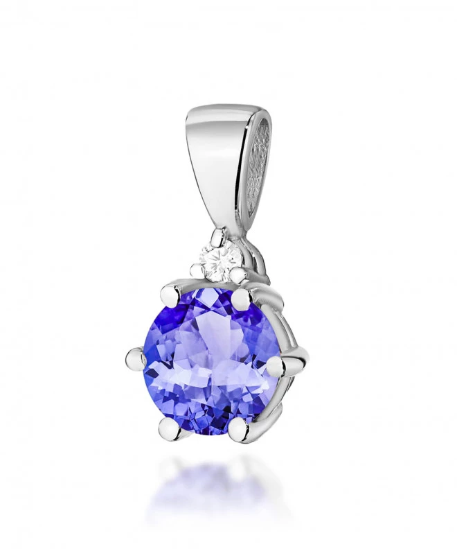 Zawieszka Bonore ze Złota próby 585 z tanzanitem 0,5 ct 173781