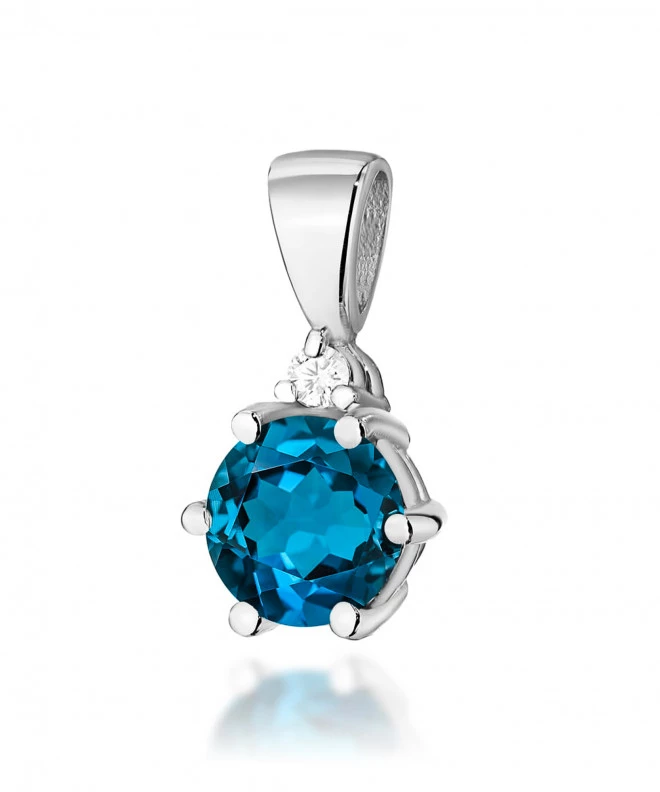 Zawieszka Bonore ze Złota próby 585 z topazem 0,5 ct 173787