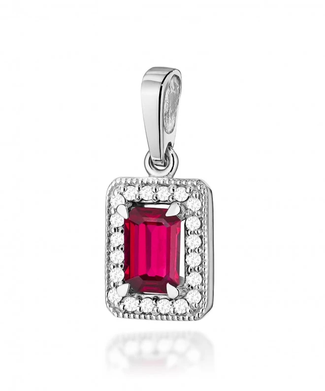 Zawieszka Bonore ze Złota próby 585 z rubinem 0,8 ct 173814