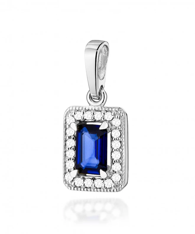 Zawieszka Bonore ze Złota próby 585 z szafirem 0,6 ct 173817