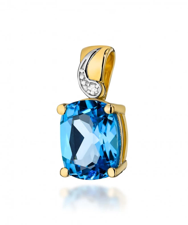 Zawieszka Bonore ze Złota próby 585 z topazem 2,4 ct 173800