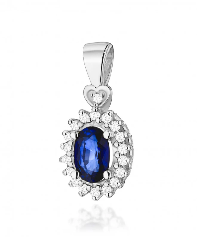 Zawieszka Bonore ze Złota próby 585 z szafirem 0,7 ct 173838