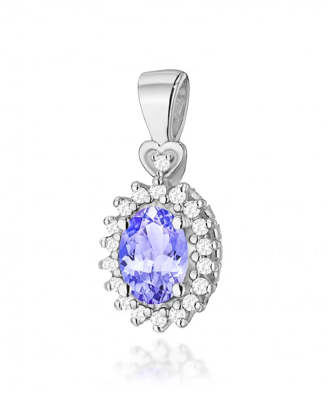 Zawieszka Bonore ze Złota próby 585 z tanzanitem 0,4 ct 173843