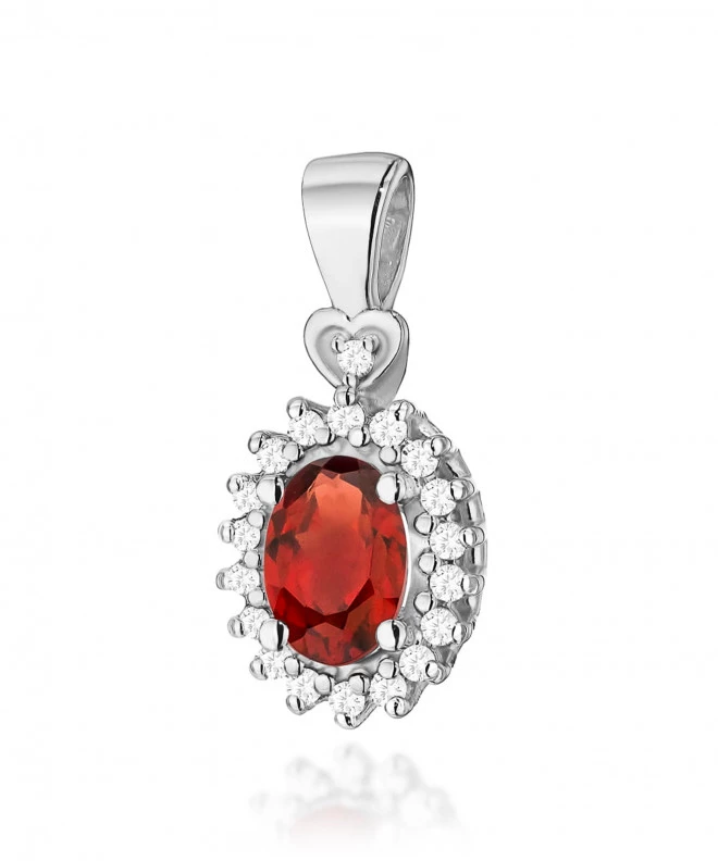 Zawieszka Bonore ze Złota próby 585 z granatem 0,5 ct 173829