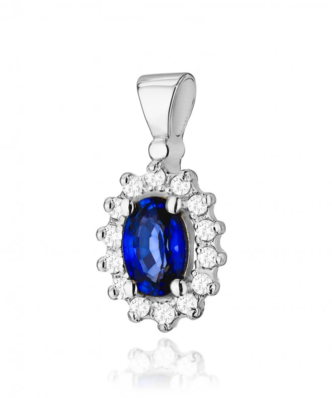 Zawieszka Bonore ze Złota próby 585 z szafirem 0,7 ct 173865