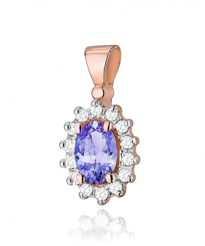 Zawieszka Bonore ze Złota próby 585 z diamentem 0,6 ct 173869