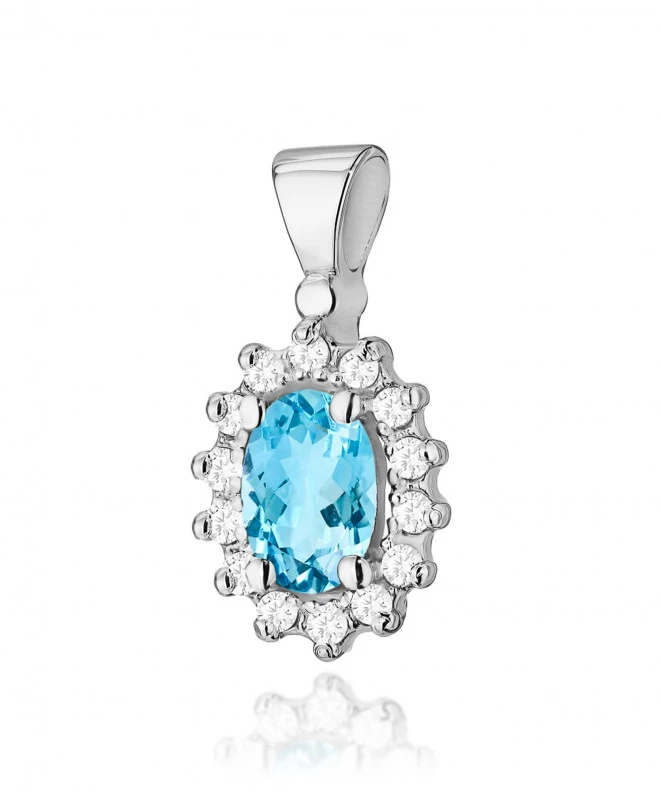 Zawieszka Bonore ze Złota próby 585 z topazem 0,5 ct 173871