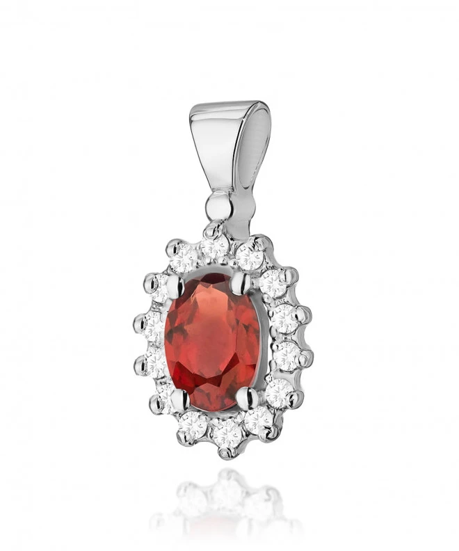 Zawieszka Bonore ze Złota próby 585 z granatem 0,5 ct 173855