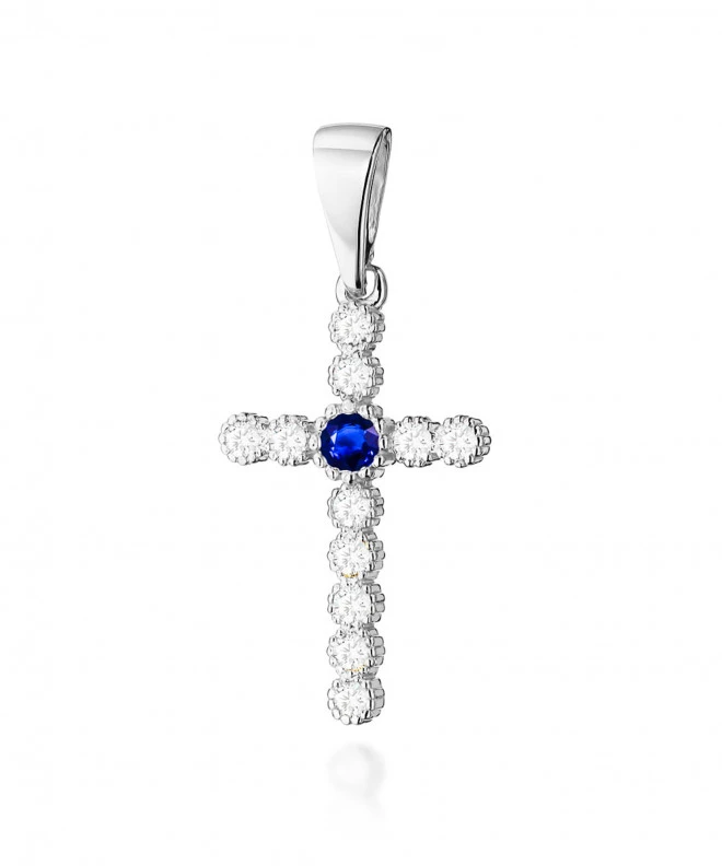 Zawieszka Bonore ze Złota próby 585 z szafirem 0,15 ct 173731
