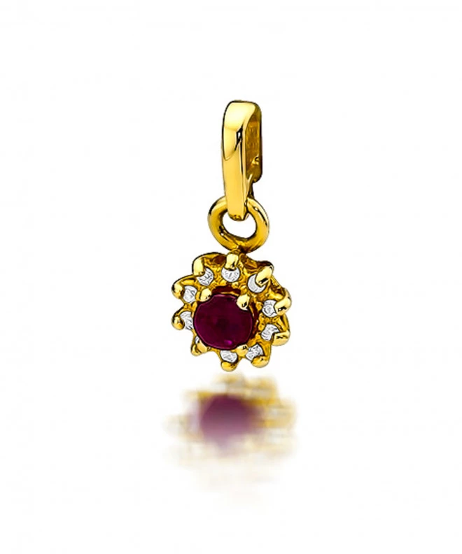 Zawieszka Bonore ze Złota próby 585 z rubinem 0,15 ct 173119
