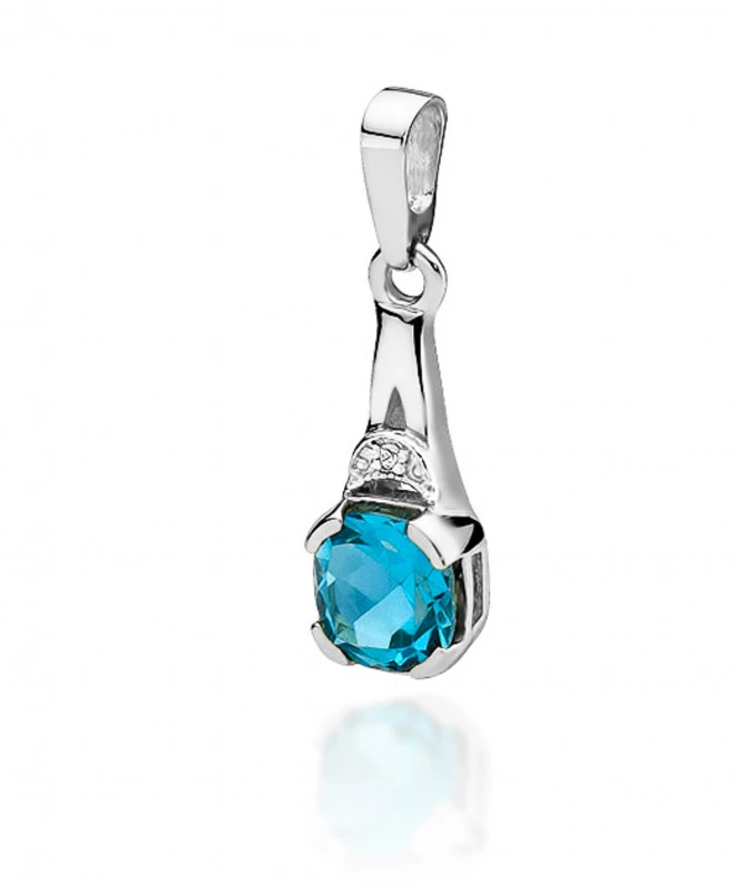 Zawieszka Bonore ze Złota próby 585 z topazem 1,1 ct 173158