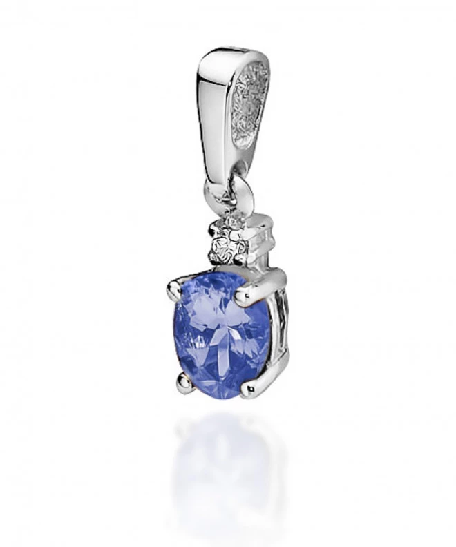 Zawieszka Bonore ze Złota próby 585 z tanzanitem 0,4 ct 173163