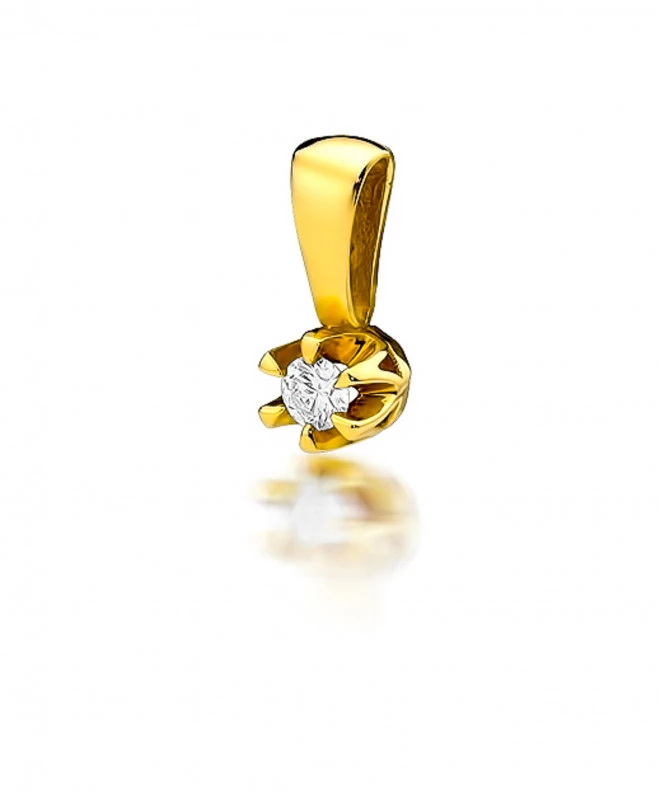 Zawieszka Bonore ze Złota próby 585 z diamentem 0,1 ct 173103